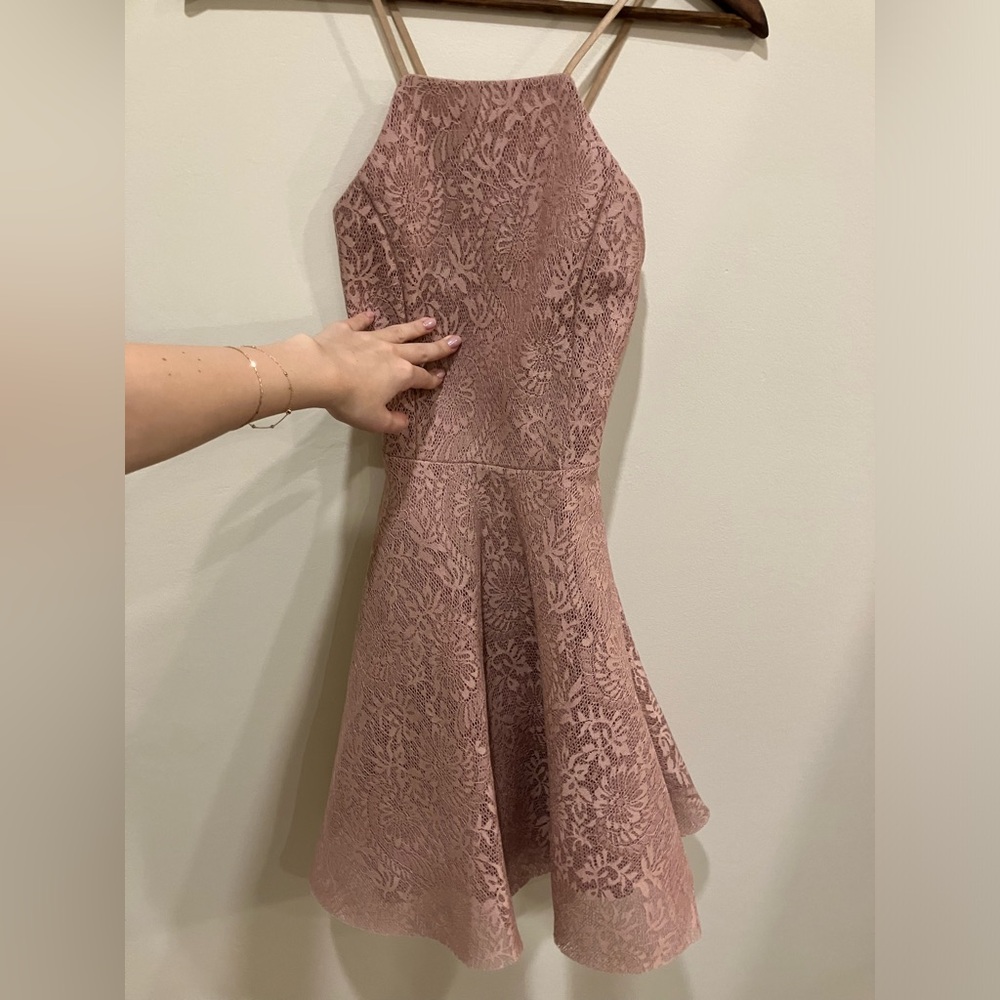 Honey Backless Dress
